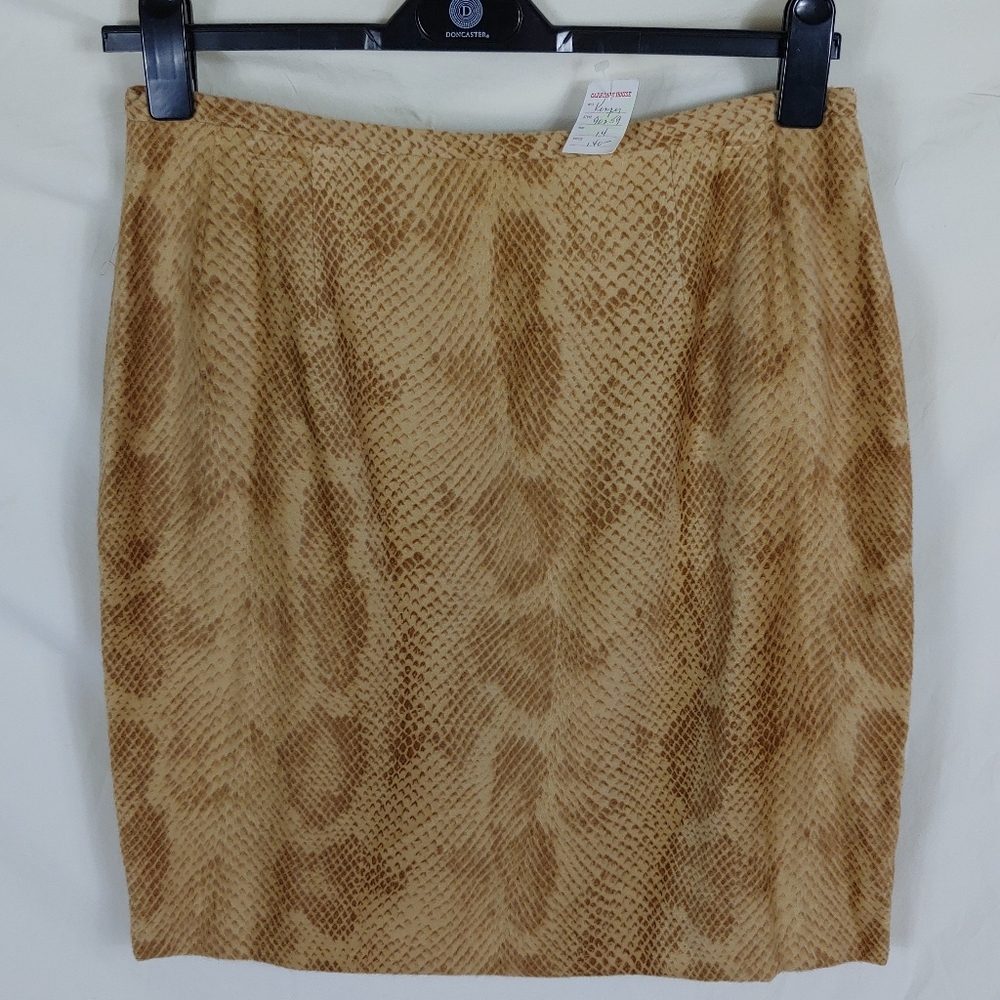 NWT Randy Kemper lined pencil skirt
